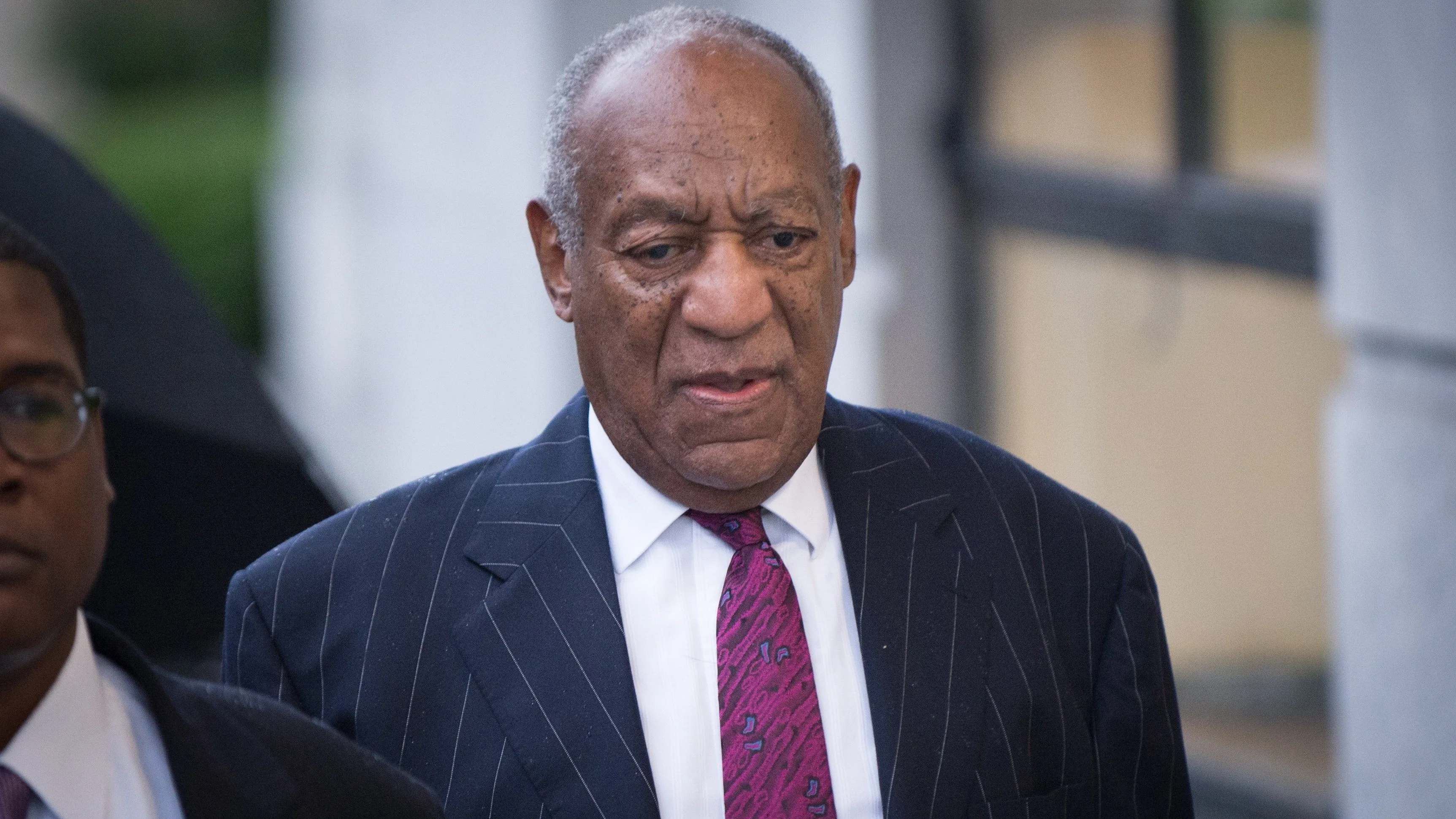 Bill Cosby a su llegada al tribunal local de Norristown