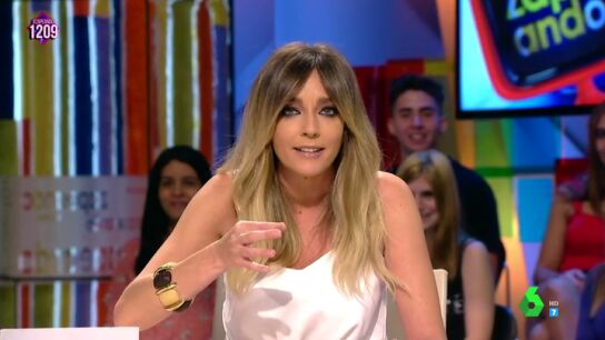 Anna Simon est&aacute; 'harta' de que le reprochen por la cena de Zapeando 1200