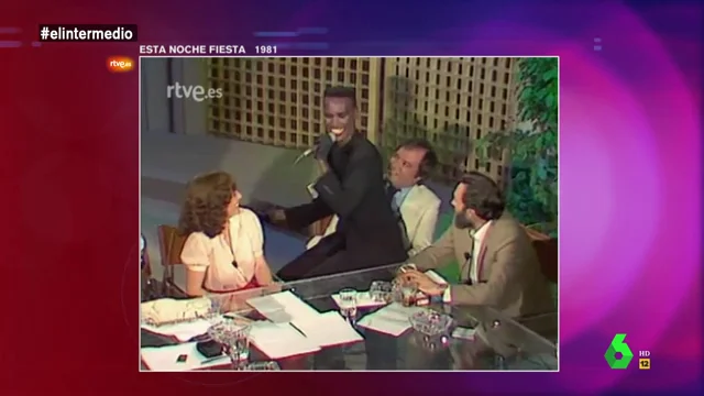 Villarejo con Grace Jones