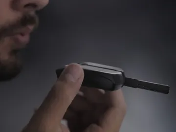 Llave con alcoholímetro Llave con alcoholímetro