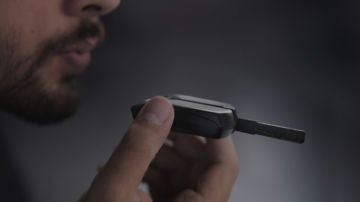 Llave con alcoholímetro Llave con alcoholímetro