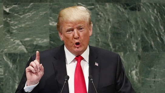 Donald Trump en la Asamblea General de Naciones Unidas Donald Trump en la Asamblea General de Naciones Unidas