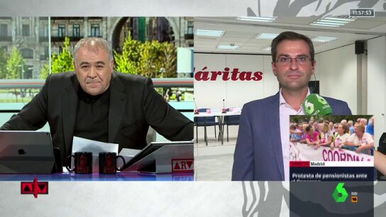 Ra&uacute;l Flores, coordinador de Estudios de C&aacute;ritas