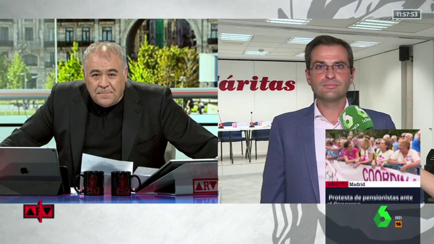 Ra&uacute;l Flores, coordinador de Estudios de C&aacute;ritas