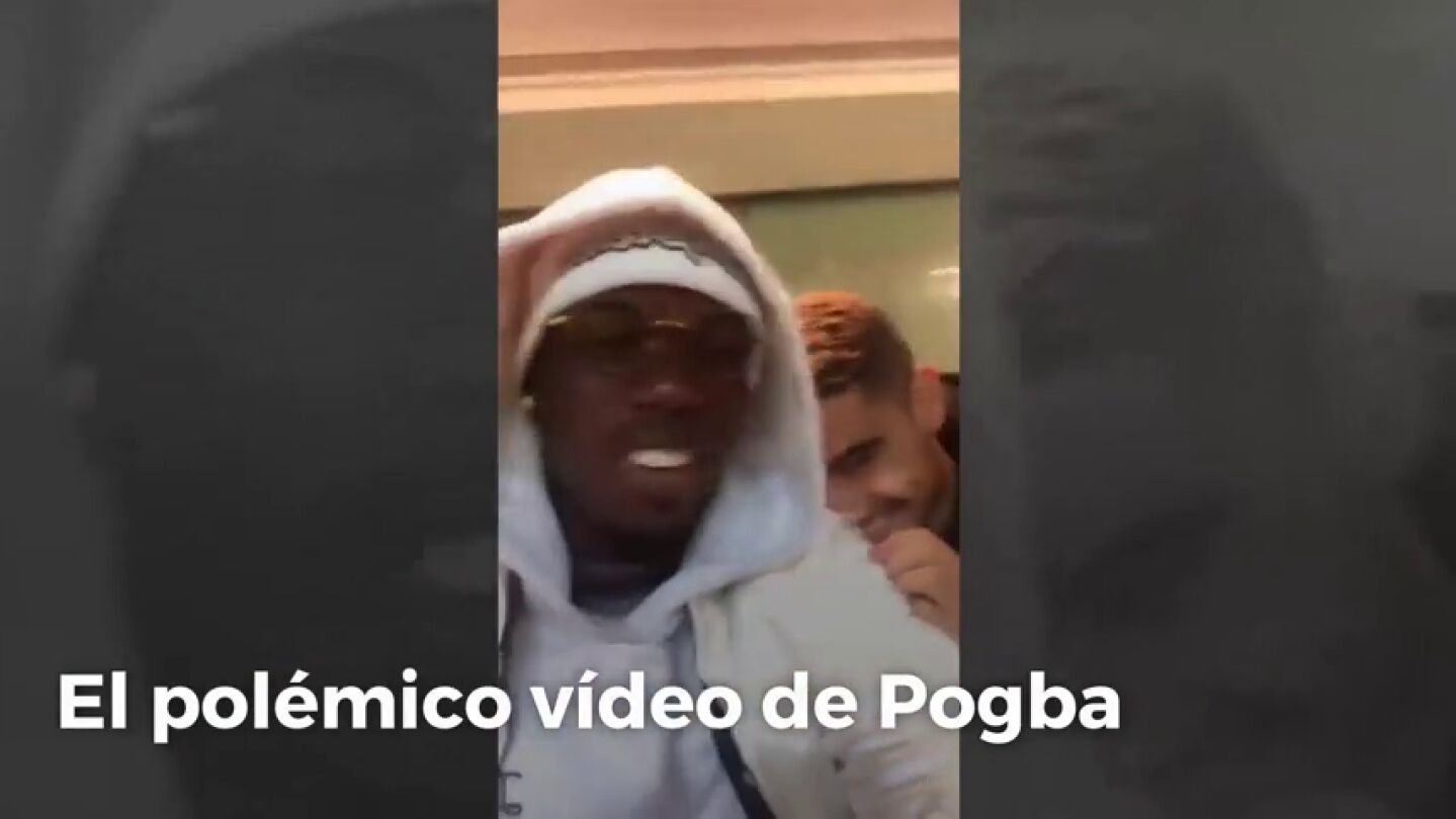 Pol&eacute;mica en Old Trafford: Paul Pogba se r&iacute;e mientras eliminan al United