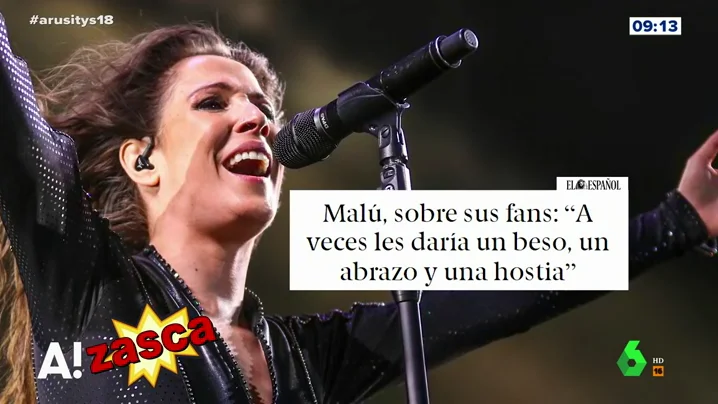 Las declaraciones de Malú sobre sus fans