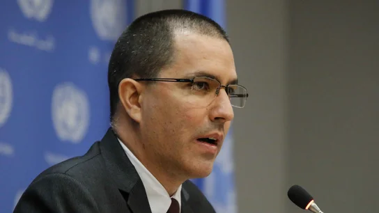 El ministro de Exteriores de Venezuela, Jorge Arreaza El ministro de Exteriores de Venezuela, Jorge Arreaza