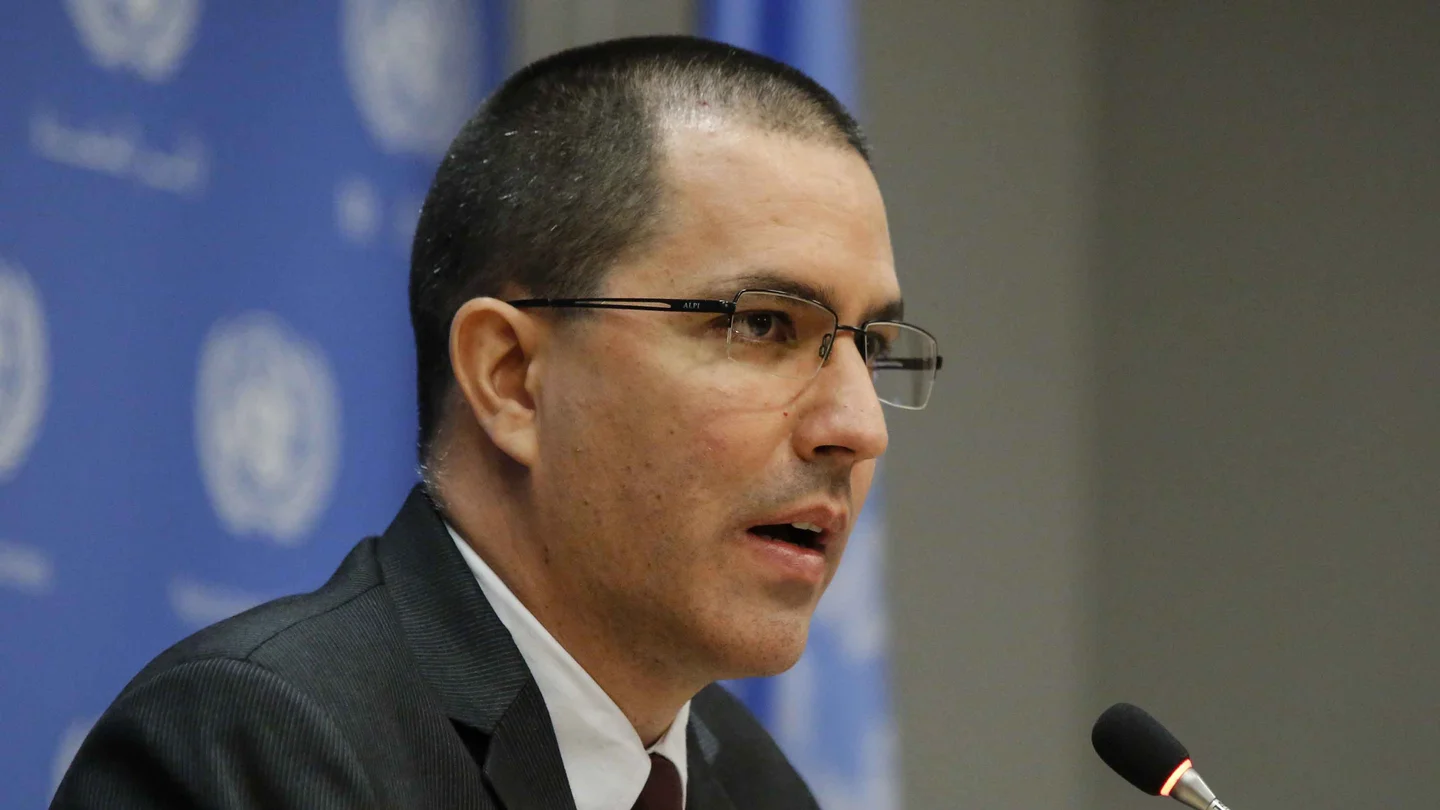 El ministro de Exteriores de Venezuela, Jorge Arreaza El ministro de Exteriores de Venezuela, Jorge Arreaza