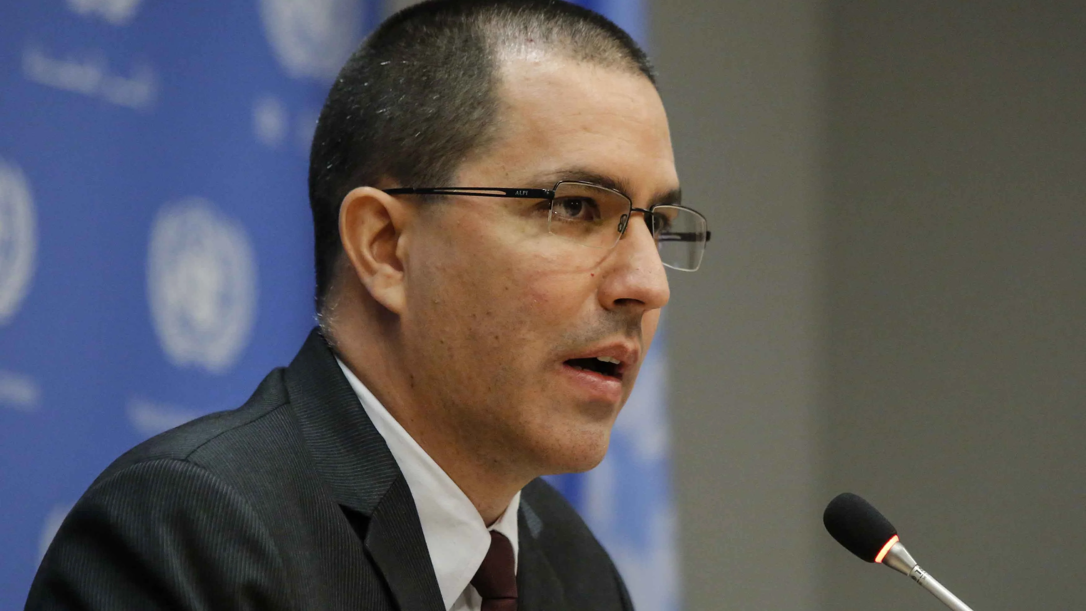 El ministro de Exteriores de Venezuela, Jorge Arreaza