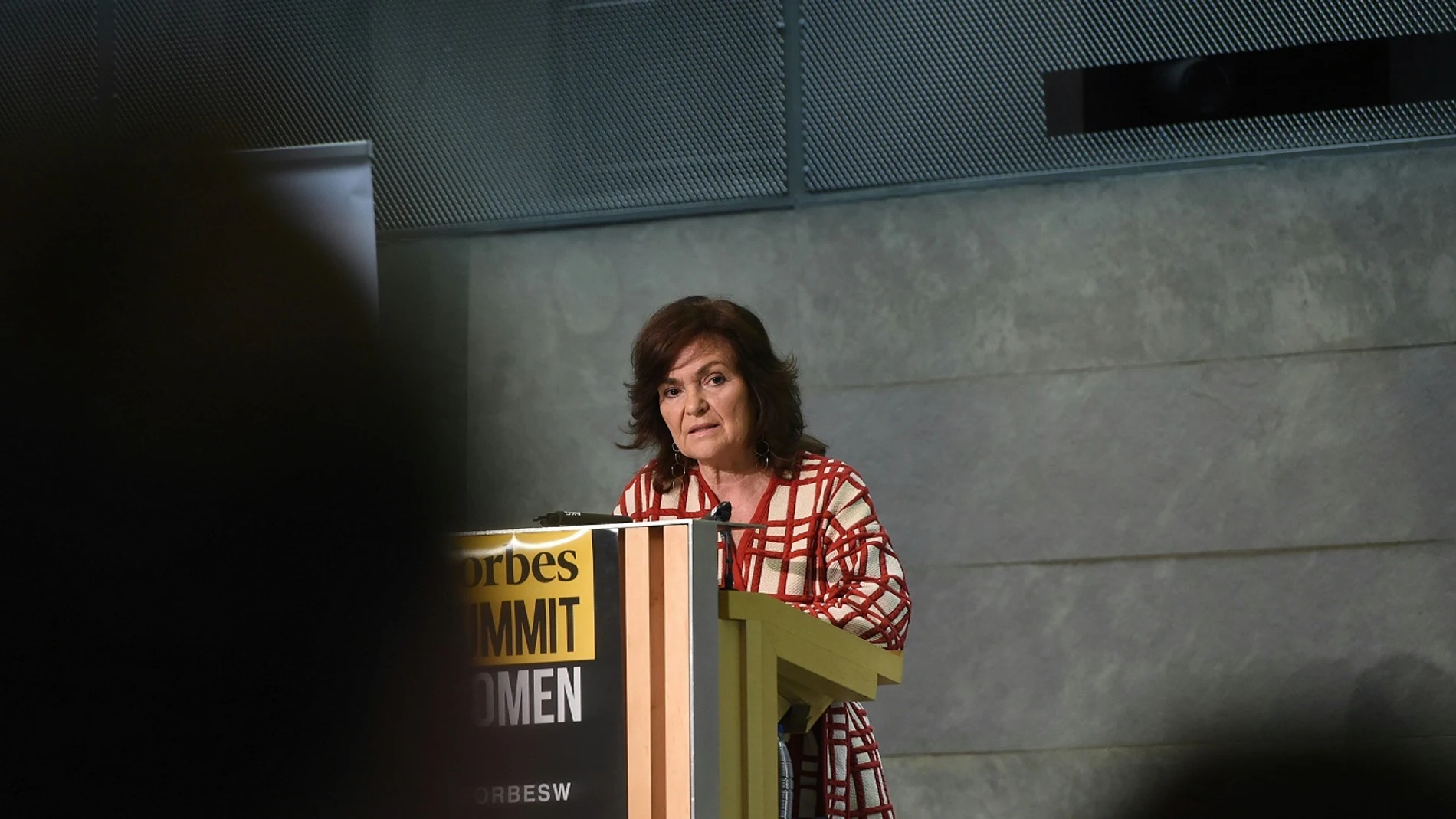 Carmen Calvo, vicepresidenta del Gobierno y ministra de la Presidencia