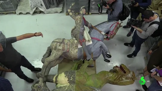 Recuperación del Ecce Homo de Estella Recuperación del Ecce Homo de Estella