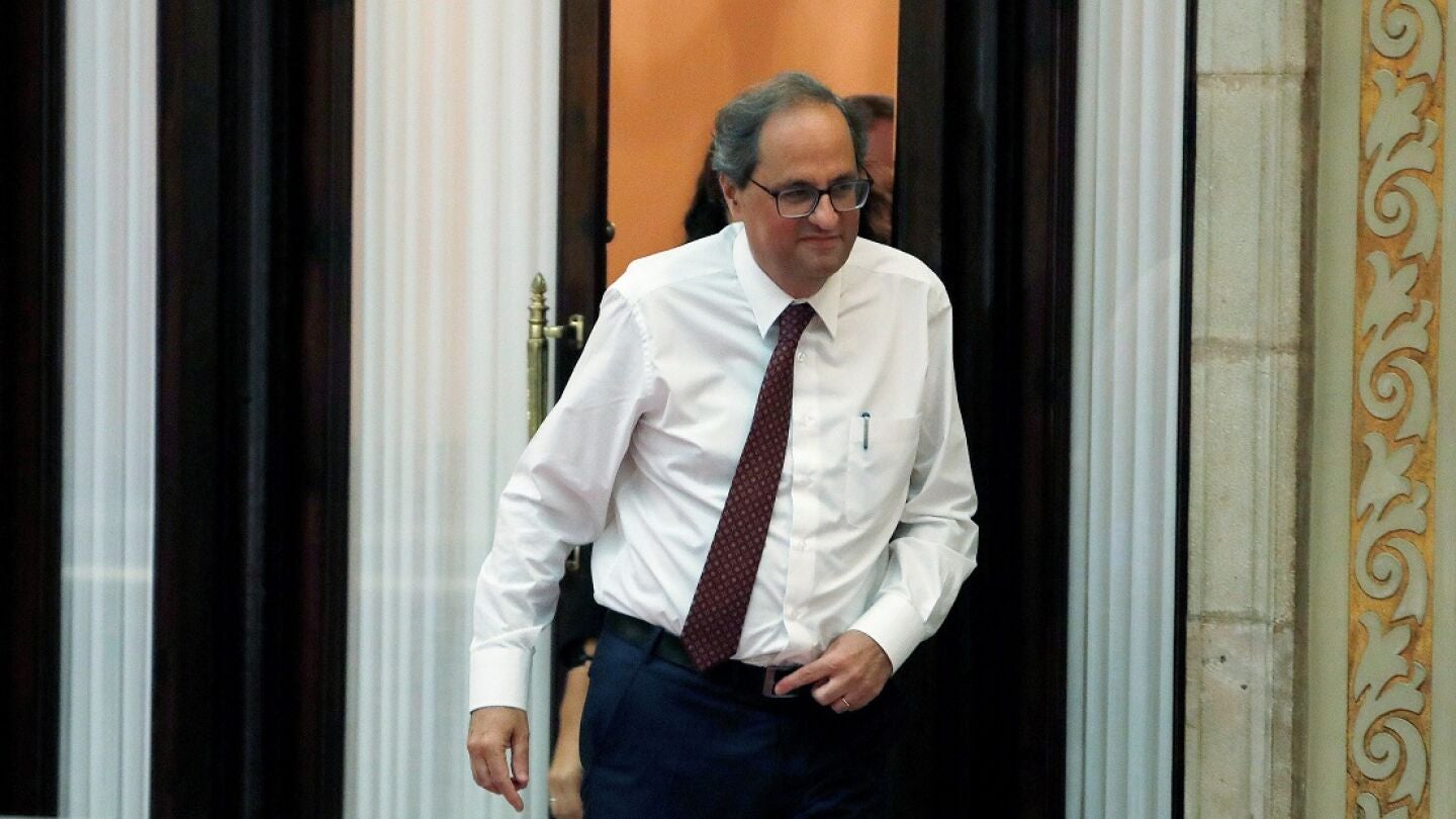 Quim Torra, president de la Generalitat