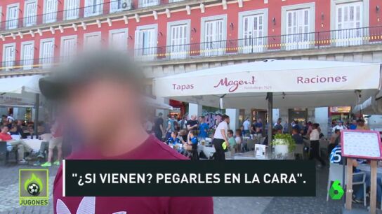 Los ultras del Brujas la l&iacute;an en Madrid
