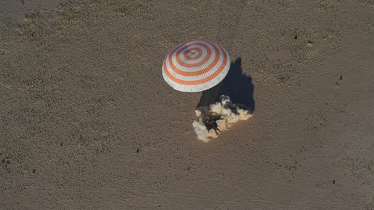 Aterrizaje de los astronautas Aterrizaje de los astronautas