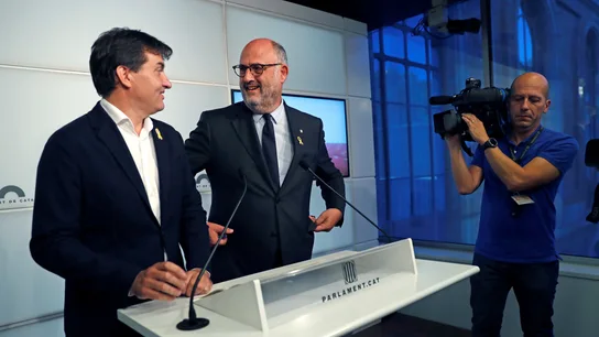 Sergi Sabrià y Eduard Pujol Sergi Sabrià y Eduard Pujol