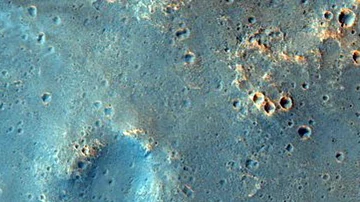 Imágen de Marte captada por la Mars Reconnaissance Orbiter