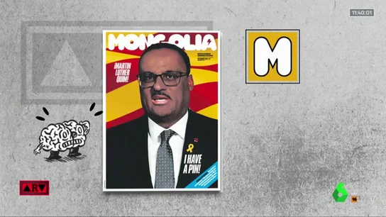 El nuevo Martin Luther King de Cataluña en la portada de Mongolia El nuevo Martin Luther King de Cataluña en la portada de Mongolia