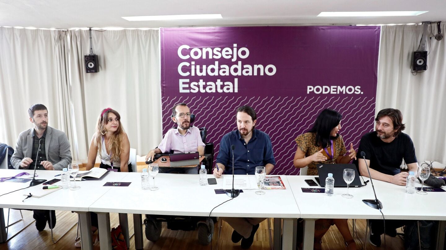 la reuni&oacute;n del Consejo Ciudadano Estatal de Podemos