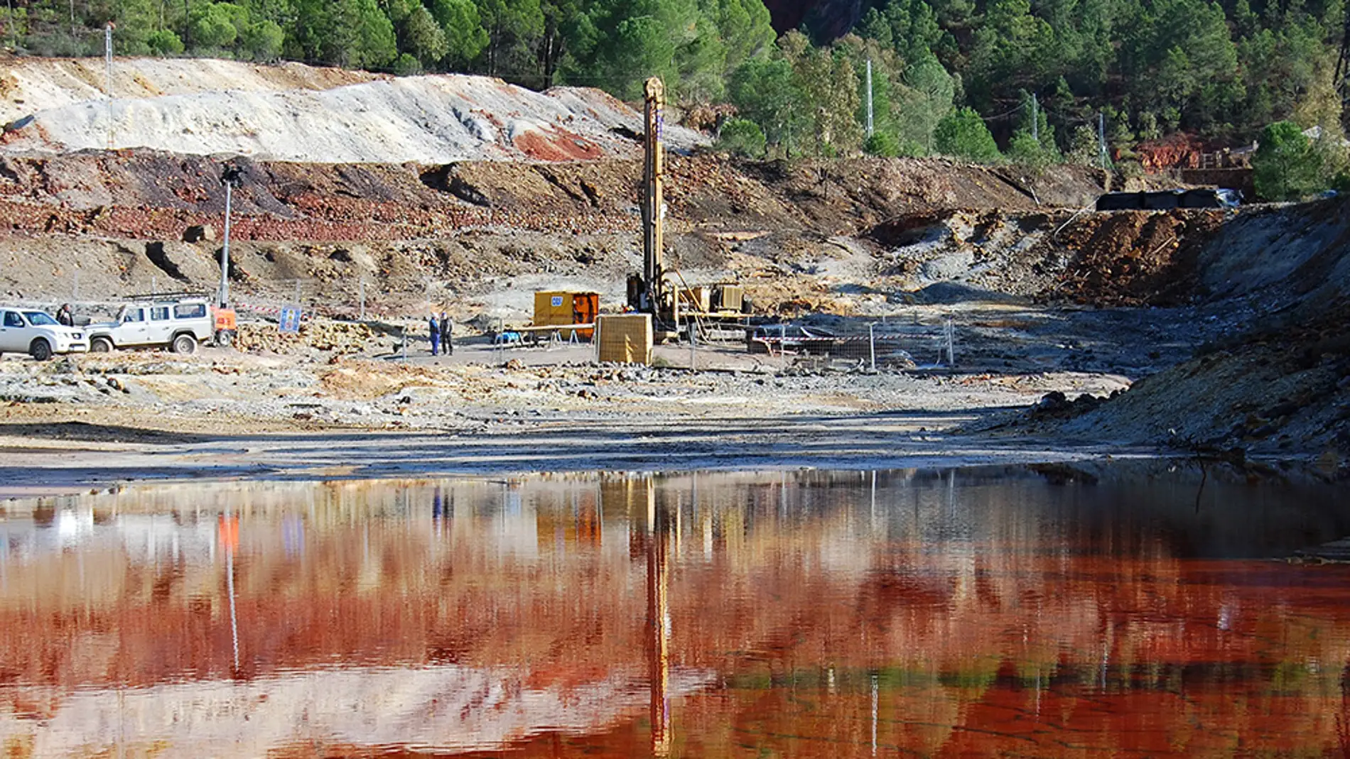 Cianobacterias en las oscuras profundidades de rio Tinto