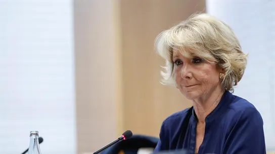 Esperanza Aguirre en una imagen de archivo Esperanza Aguirre en una imagen de archivo