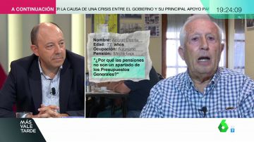 Pensionistas preguntan a Gonzalo Bernardos sobre pensiones
