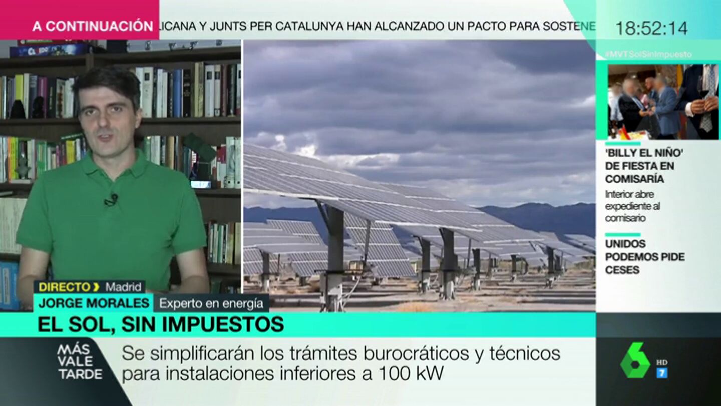 Jorge Morales en M&aacute;s Vale Tarde