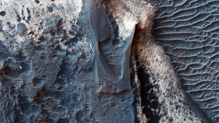 Imagen del Mars Reconnaissance Orbiter