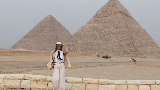 La primera dama de Estados Unidos, Melania Trump La primera dama de Estados Unidos, Melania Trump