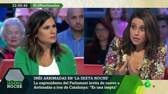 Inés Arrimadas en laSexta Noche Inés Arrimadas en laSexta Noche