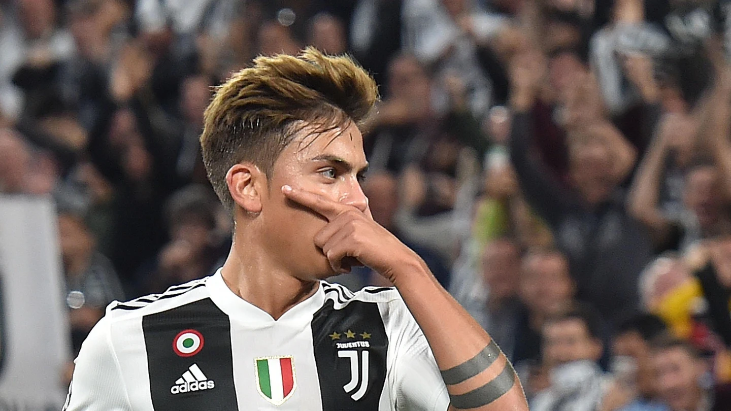 Dybala celebra un gol con la Juventus Dybala celebra un gol con la Juventus