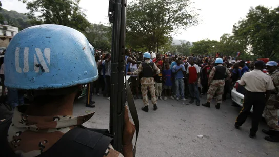 'Cascos azules' en la República Centroafricana 'Cascos azules' en la República Centroafricana