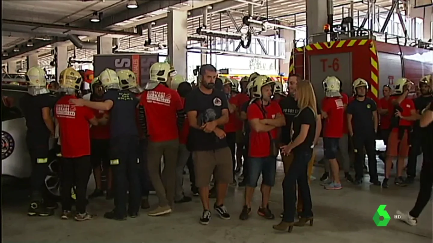 Concentración de bomberos Concentración de bomberos