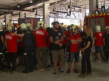 Concentración de bomberos Concentración de bomberos