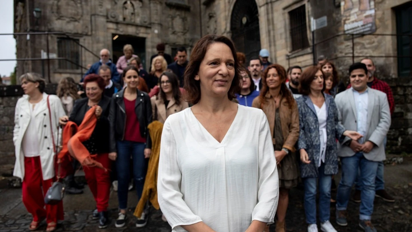 Bescansa presenta su candidatura en Santiago de Compostela Bescansa presenta su candidatura en Santiago de Compostela
