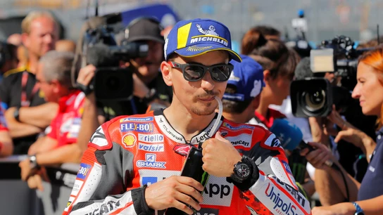 Jorge Lorenzo, en el GP de Aragón Jorge Lorenzo, en el GP de Aragón