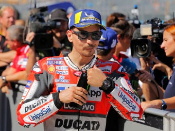Jorge Lorenzo, en el GP de Arag&oacute;n