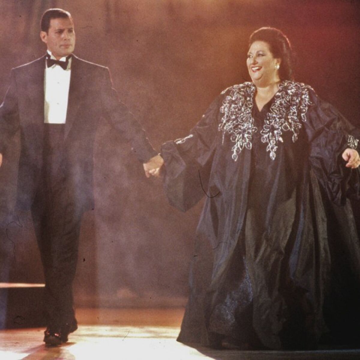Así fue el dueto más mítico de la diva de la ópera: Montserrat
