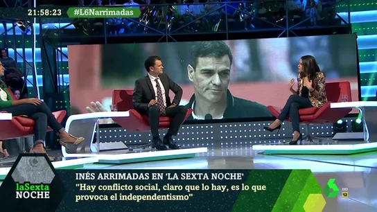 Inés Arrimadas en laSexta Noche Inés Arrimadas en laSexta Noche