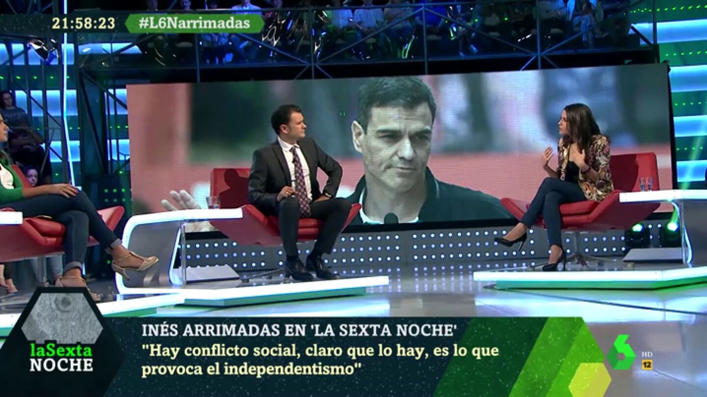 In&eacute;s Arrimadas en laSexta Noche