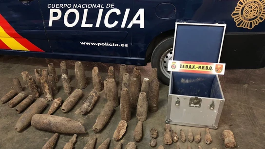 Hallan proyectiles posiblemente de la G.Civil en antiguas fábricas en Alcoy Hallan proyectiles posiblemente de la G.Civil en antiguas fábricas en Alcoy