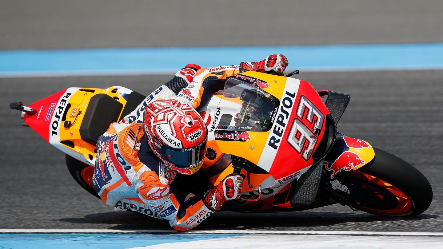 Marc M&aacute;rquez, en el Chang International Circuit