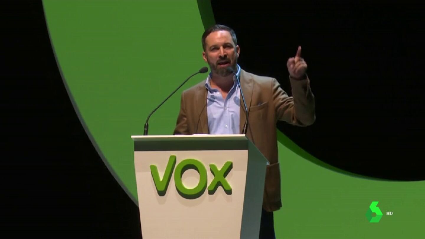 Santiago Abascal, presidente de VOX: "Desbordaremos las urnas cuando a Espa&ntilde;a le vuelvan a dar la voz que se le ha arrebatado"