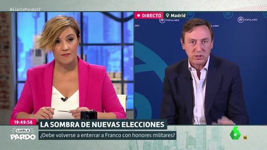 Rafael Hernando, sobre la exhumación de Franco: "Los nietos de los protagonistas de la Transición ahora intentan remover la dictadura" Rafael Hernando, sobre la exhumación de Franco: "Los nietos de los protagonistas de la Transición ahora intentan remover la dictadura"