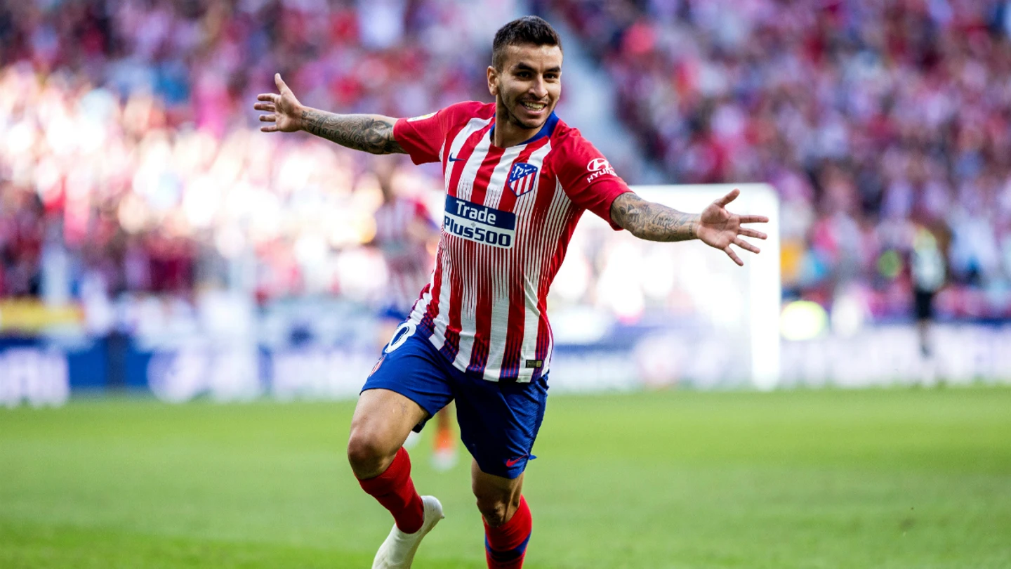 Ángel Correa celebra un gol Ángel Correa celebra un gol