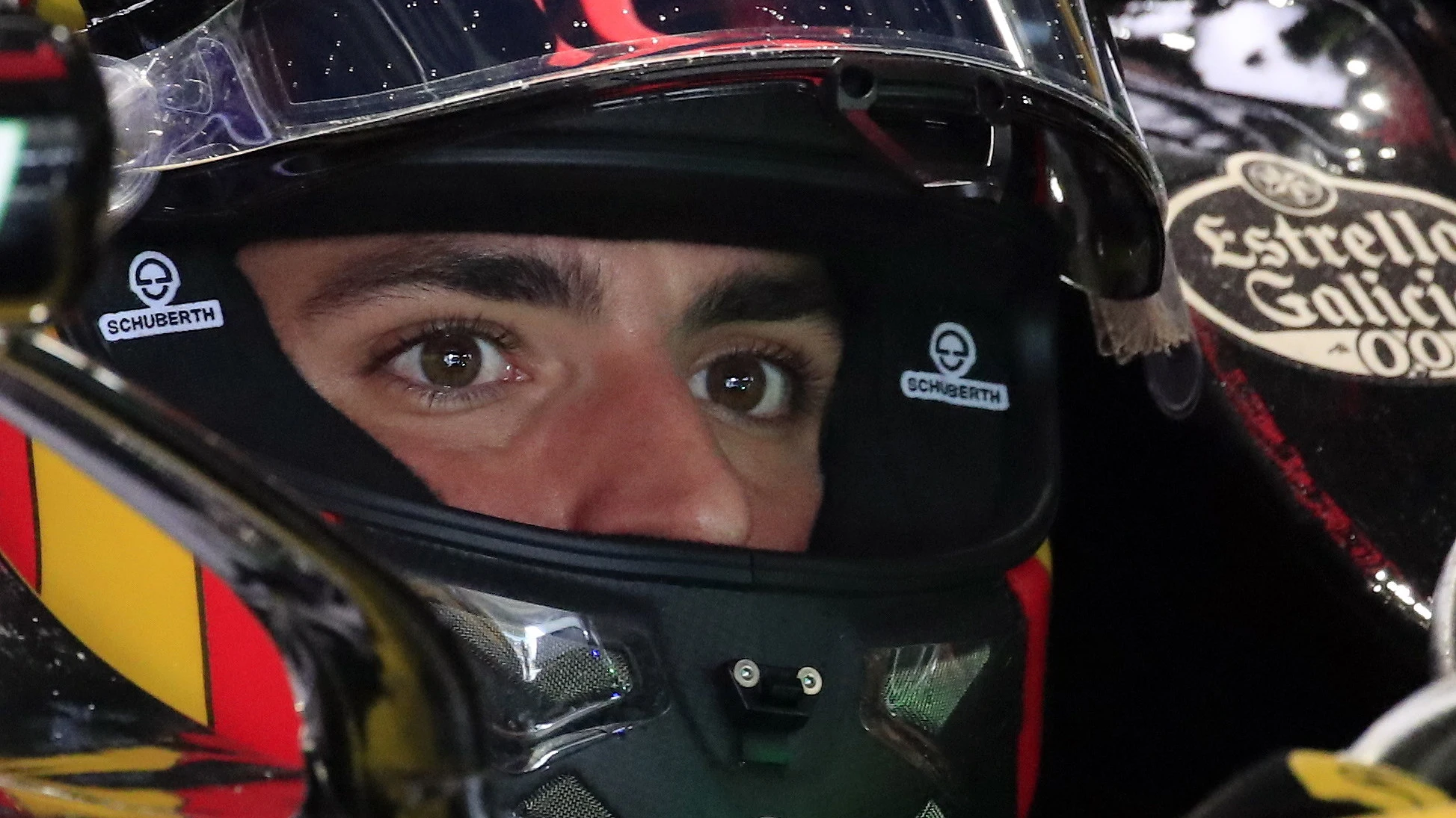 Carlos Sainz, en el trazado de Suzuka