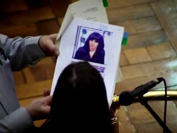 Imagen de Angie en su juicio Imagen de Angie en su juicio