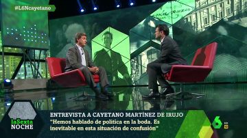 Cayertano Martínez de Irujo, en laSexta Noche