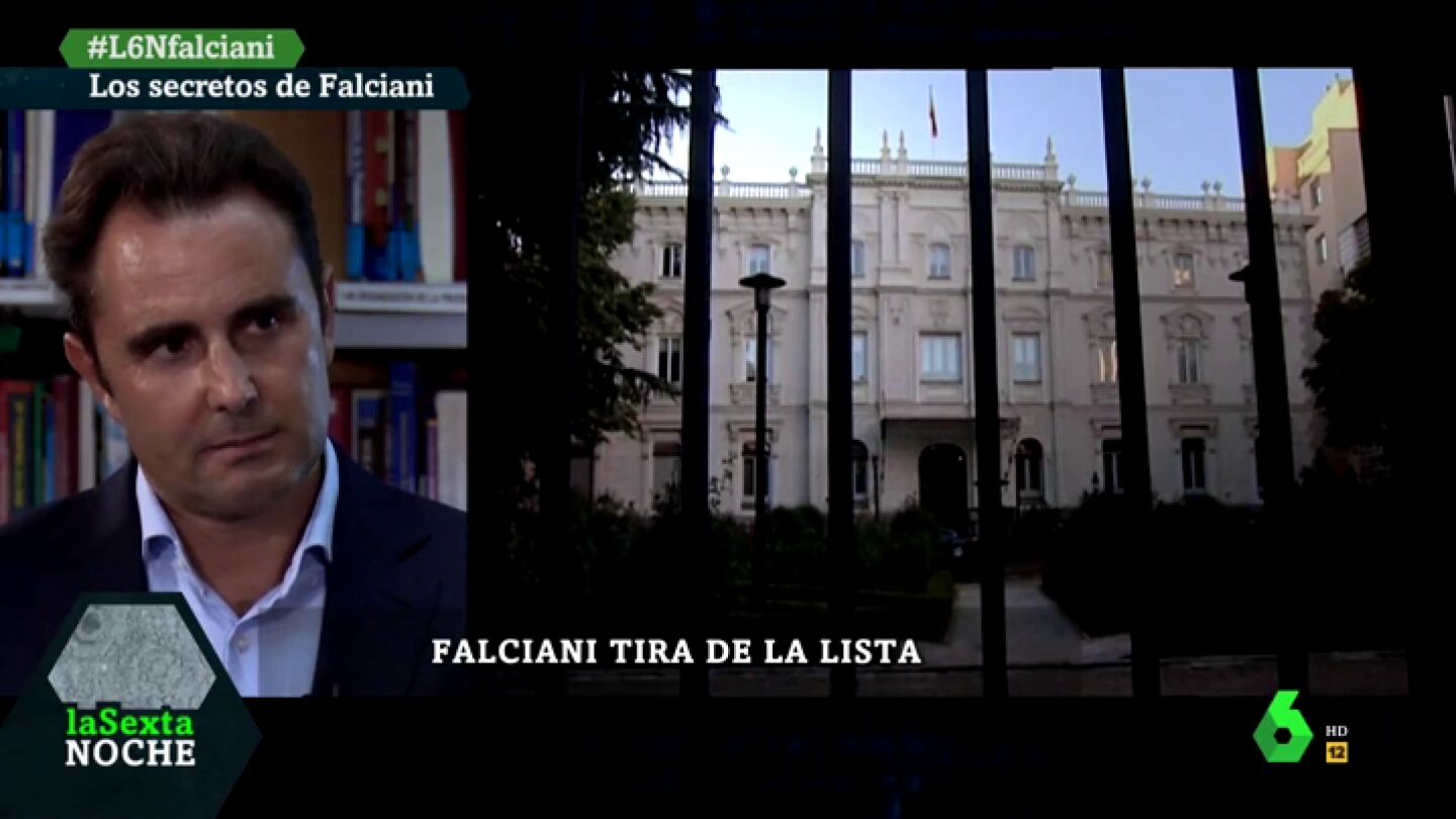  Herv&eacute; Falciani, en laSexta Noche