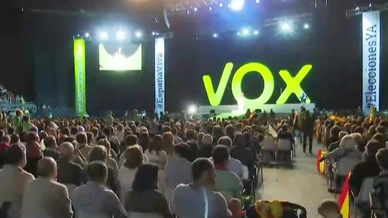 Acto de Vox en Vistalegre Acto de Vox en Vistalegre