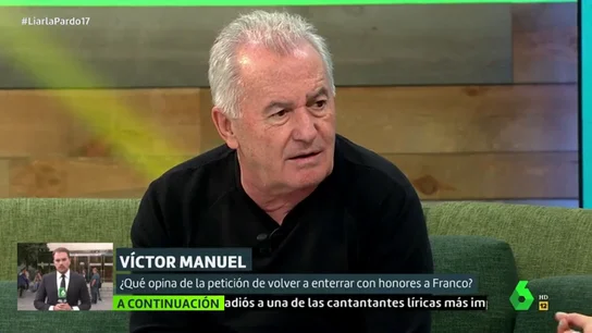 Víctor Manuel, en Liarla Pardo Víctor Manuel, en Liarla Pardo